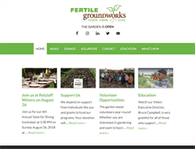 Tablet Screenshot of fertilegroundworks.org